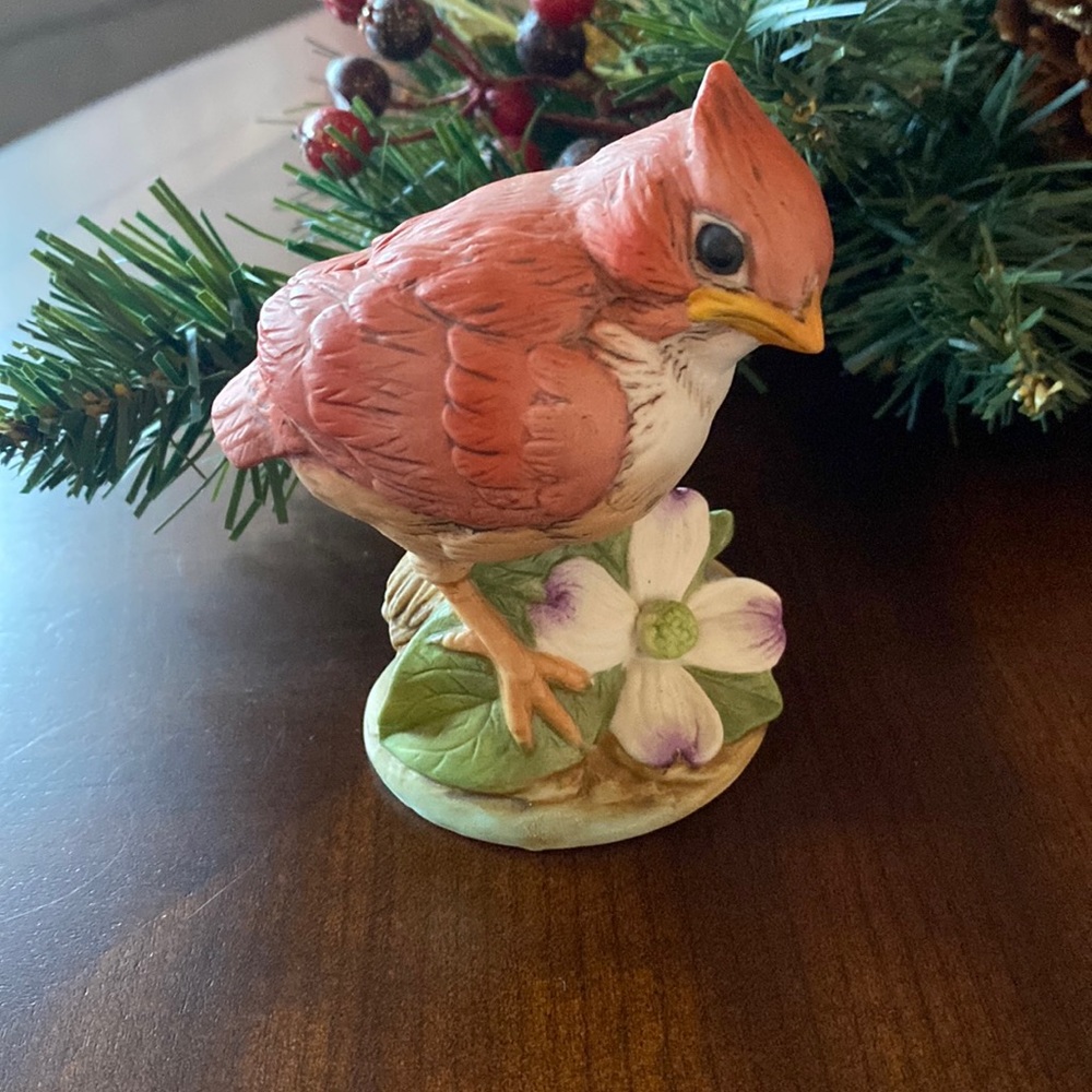 Baby Cardinal Figurine